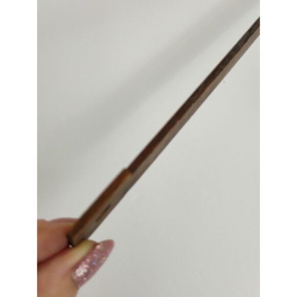 Ruler SOUVENIR G. P. O. JOB ROOM BOOTH, COLUMBIAN UNION FAIR 1899 Wooden Ruler - Picture 11 of 16